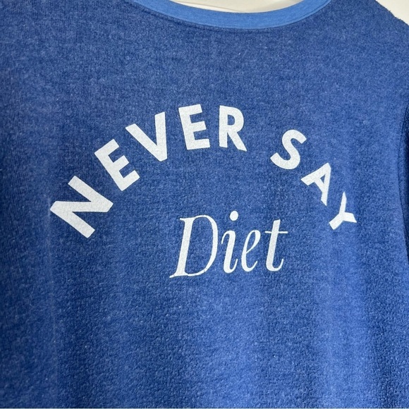 Wildfox never say diet long sleeve top size medium - Picture 4 of 6